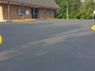 Commercial sealcoating and striping knoxville