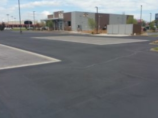 Commercial sealcoating and striping knoxville