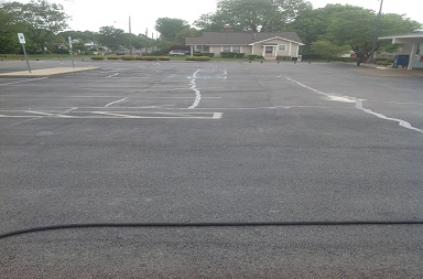 Crack fill JGI sealcoating and stripping