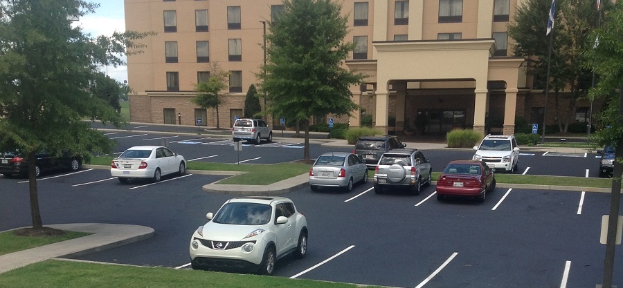 parking lot maintenance sealcoating
